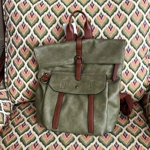 Olive green bag NWT